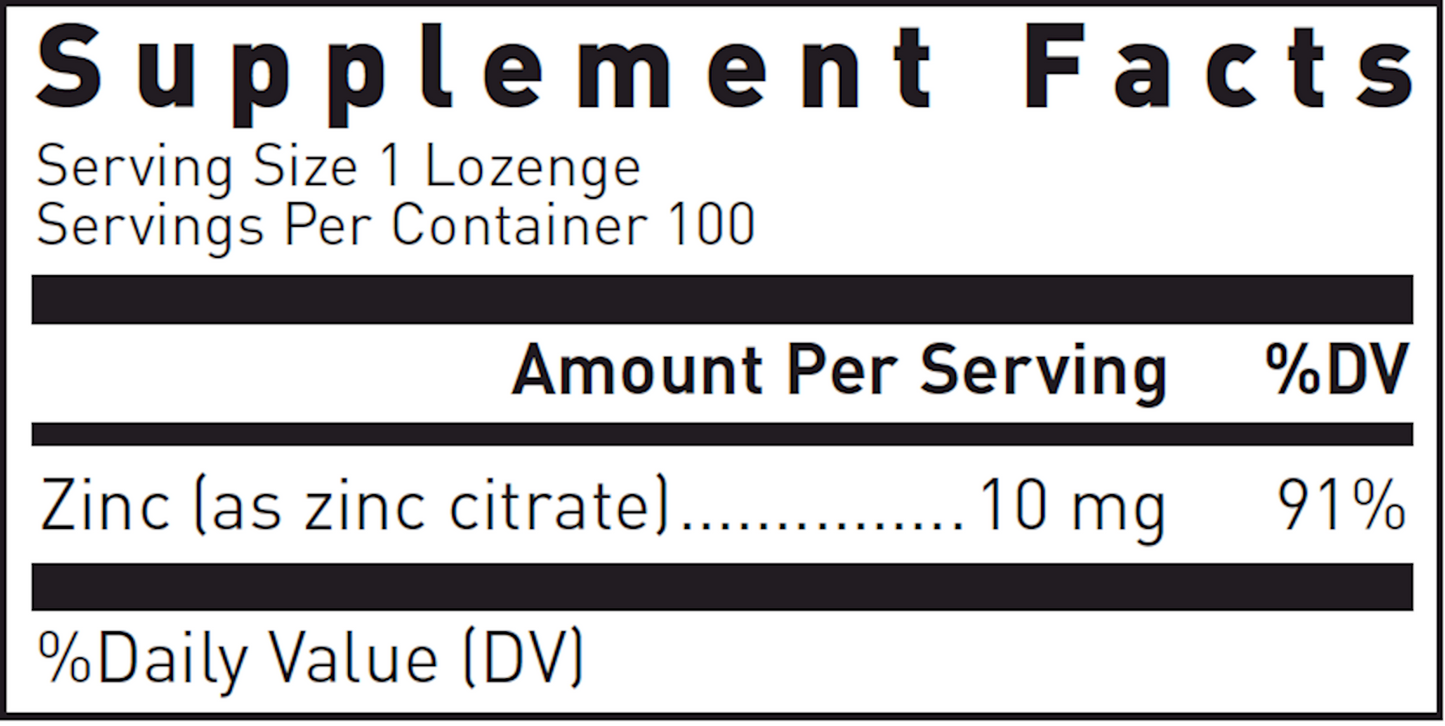 Zinc Lozenges