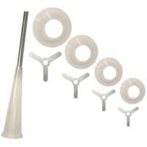 Weston 08-2601 Universal Snack Stick Funnel Kit, Stainless Steel