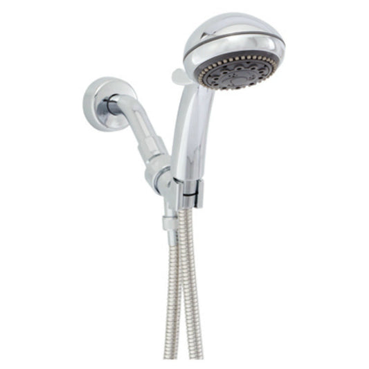 Whedon AFP6C-N Champagne Massage Hand Shower System,5-Spray Setting,Brush Nickel