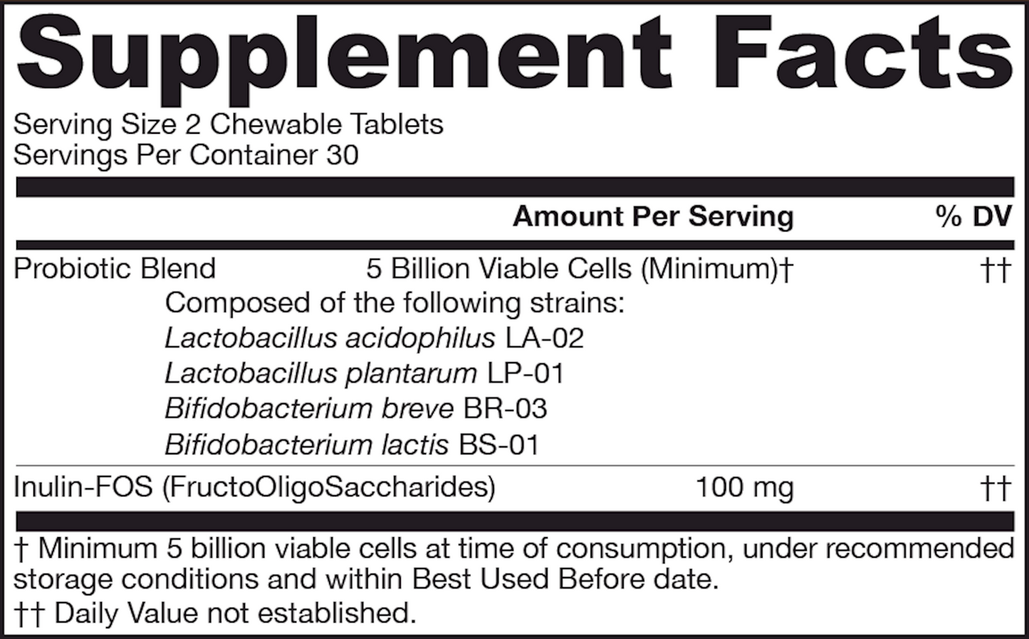 Yum-Yum Dophilus Raspberry 5 Bil