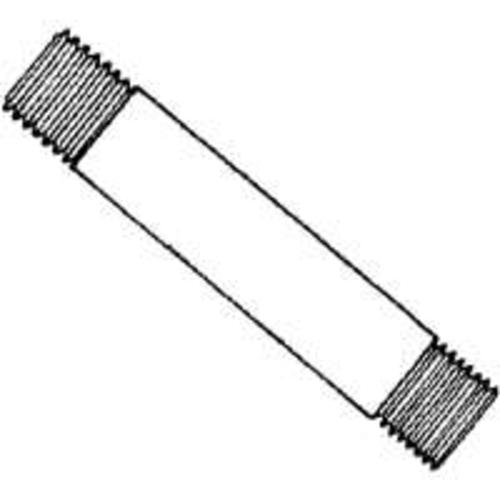 Worldwide Sourcing GN 2X24-S Galvanized Pipe Nipples, 2" X 24"