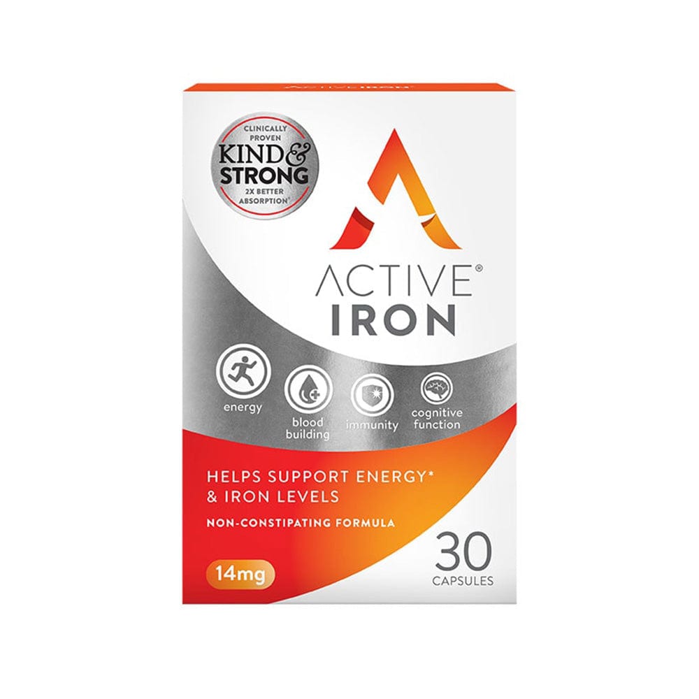 Active Iron 14mg 30 Capsules