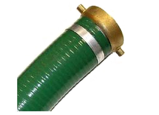 Abbott Rubber 1240-2000-20 PVC Suction Hose, 2" x 20'